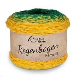 Regenbogen recycelt Ivy, mit Tuch Anleitung, Farbe 1305 