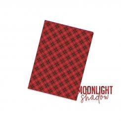 Flexfolie Tartan rot A4 