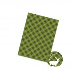Flexfolie Tartan grün A4 