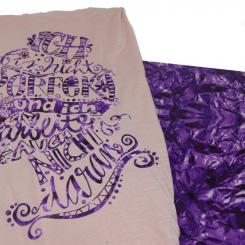 Flexfolie Crushed lila A4 