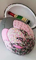 Ostereier Bastelset Artpatch 30 cm Styroei und Stoffset 