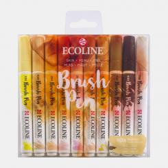 Ecoline Brush Pen, Haut 10 Stück in Packung 