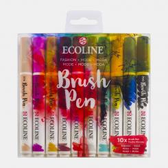 Ecoline Brush Pen, Fashion 10 Stück in Packung 