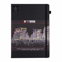 Sakura Sketch Book Note, Schwarz 21x29,7cm, 140g/m², 80 Blatt 