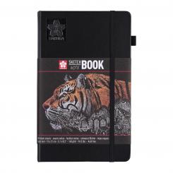Sakura Sketch Book Note, Schwarz 13x21cm,140g/m², 80 Blatt 