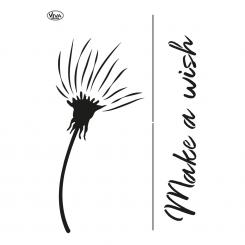 Universal-Schablone A3, Blob Paint Pusteblume 