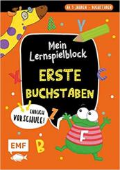 Mein Lernspielblock,Erste Buchstaben ab 5 Jahre 