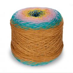 Regenbogen Beauty Pastell mit Tuch Anleitung, Farbe 1529 