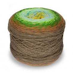 Regenbogen Beauty Matcha mit Tuch Anleitung, Farbe 1506 