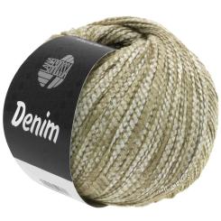 Wolle Denim, Beige/weiß Lana Grossa 