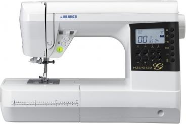 Juki HZL-G120B Computer Nähmaschine mit 180 Stichen u.8 auto.Knopfloch 