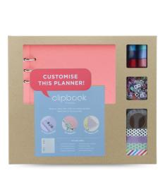 A5 Creative Kit Clipbook Rose 