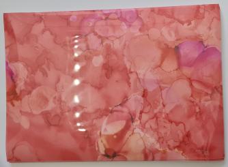 Flockfolie Ink alcink red A4 