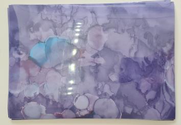 Flockfolie Ink alcink purple A4 