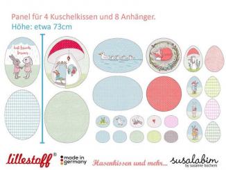 Hasenkissen Jersey Breite 150cm, GOTS-zertifiziert 