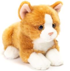 Katze liegend rot  20cm 