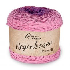 Regenbogen recycelt Violetta mit Tuch Anleitung, Farbe 1335 