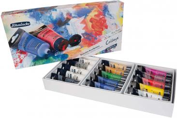 College Acryl Karton-Set 15x75ml 