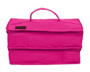 yazzii Deluxe Storage Organizer Fuchsia, 16x31x15cm 