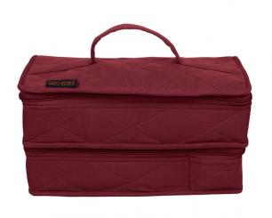 yazzii Deluxe Storage Organizer Weinrot, 16x31x15cm 