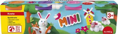 Spielknete 4er Set Sonderfarben Mini, 4x140g 