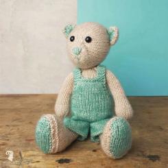 Strickpackung Amigurumi John Bear mit Anleitung 