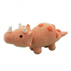 Häkelpackung Amigurumi Dino Trikeratops 