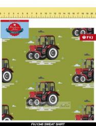 Baumwollsweat Traktor Fräulein von Julie 