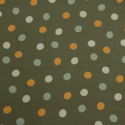 Tri-Color-Dots" 150cm 93%VI,7%EL 