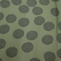 point en kaki" 135cm 100%VI 