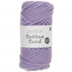 Creative Cotton Cord Makramee-Garn Durchmesser 5mm, lila 
