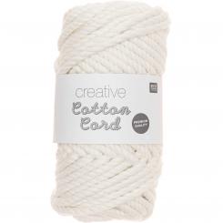 Creative Cotton Cord Makramee-Garn Durchmesser 5mm, creme 