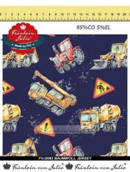 Baumwolljersey Fahrzeuge FVJ-2083 