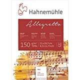 Aquarellblock Allegretto fein rau 150g/m², A4, 10 Blatt 