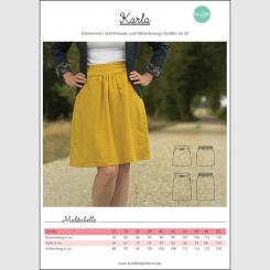 Papierschnittmuster Rock Karla Damen 