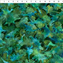 Jurassic Dinosaur Jungle - Green Breite 112cm 