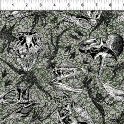 Jurassic Dinosaur Fossils - Grey Breite 112cm 