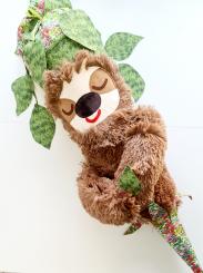 Schultüte Faultier Findus Nähset mit 80cm Innentüte 