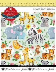 Baumwolljersey  Wilder Zoo FVJ-2328 