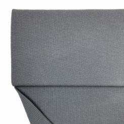 Softwaffle, grau 100% Baumwolle (kbA 