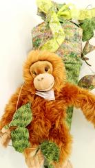 Schultüte Wildblumen Nähset mit 80cm Innentüte + Orang-Utan 