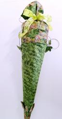 Schultüte Wildblumen fertig genäht mit 80cm Innentüte 