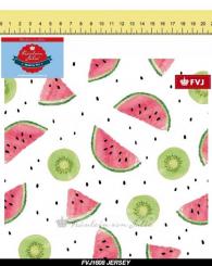 Baumwolljersey Melone FVJ-1608 