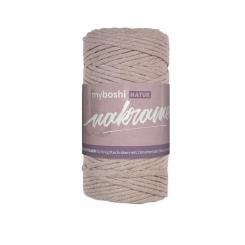 Makramee-Garn nude 4mm gezwirnt, Lauflänge 100m 