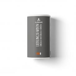 myboshi Färbemittel Lieblingsfarben Granat-Apfel, Schwarz-Grau 