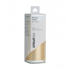 Cricut Joy Smart Vinyl Plotterfolie Shimmer Glitzerfolie Gold 13,9x121,9 