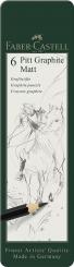 Pitt Graphite Matt Bleistift 6er Metalletui 