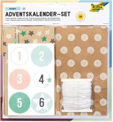 Adventskalender Set grün 