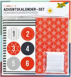 Adventskalender Set Rot 