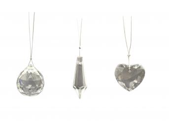 Kristall Herz in Geschenkpackung Regenbogen-Kristalle 